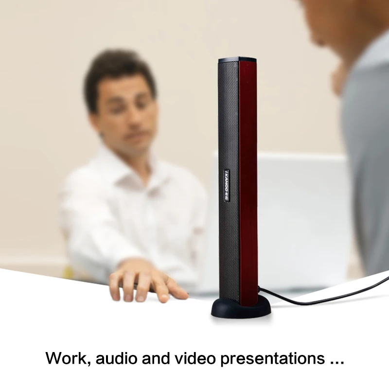 Проводная стереоколонка для ноутбука USB 2 0 мини Колонка настольного компьютера