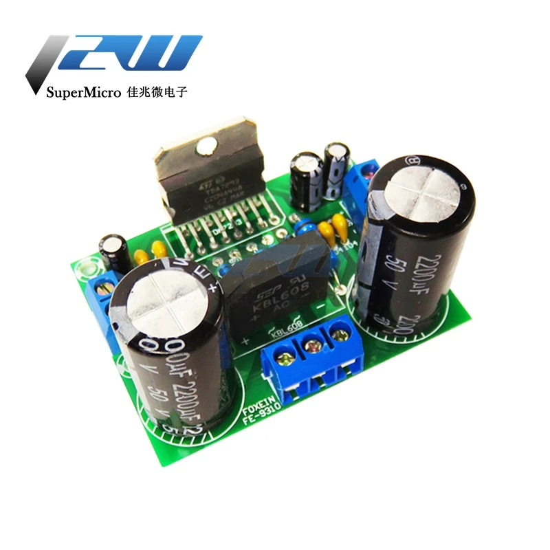 TDA7293 моно усилитель мощности плата цифрового усилителя звука одноканальная AC 12 32