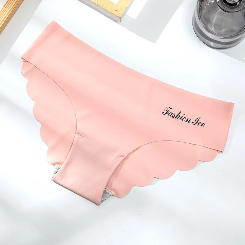 

3pcs Sexy Butt Underwear Women Invisible Dress Briefs Thin Light Low Waist Panties