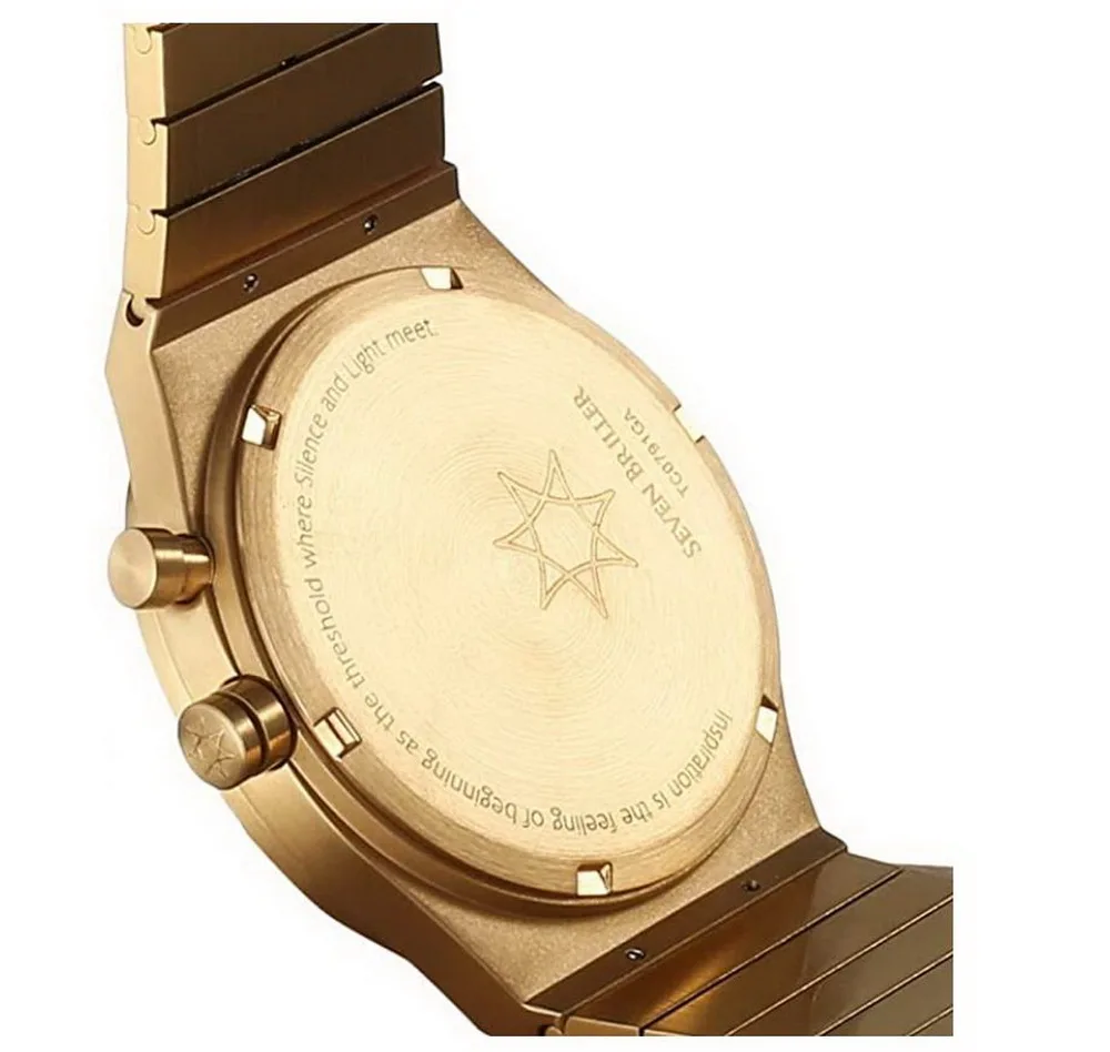 Men Fashion Business Boy Business Watch Luminous Stainless Steel Waterproof Hollow Quartz Watches