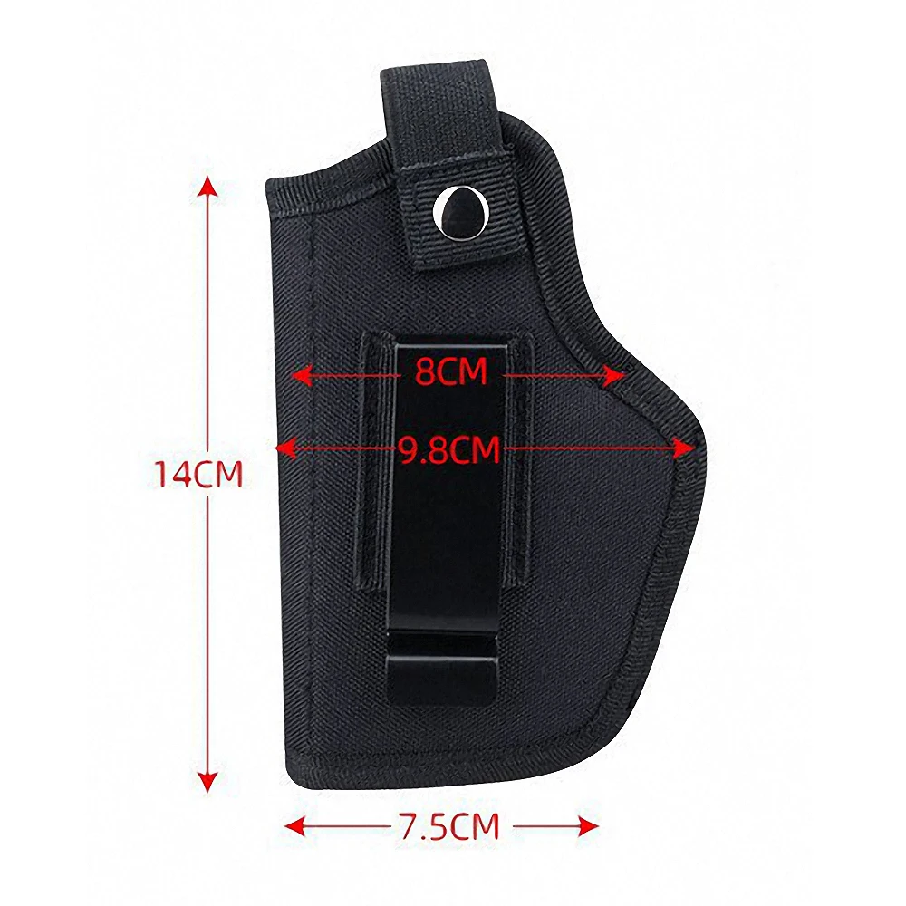 

Tactical Left right hand Airsoft Gun Holster Case Concealed Carry Holster Belt Clip Bag IWB OWB Holster Gun for All Size Handgun