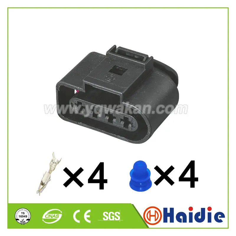 2 комплекта 4pin A4 A6 VW Passat автомобильный водонепроницаемый штекер 4B0 973 724