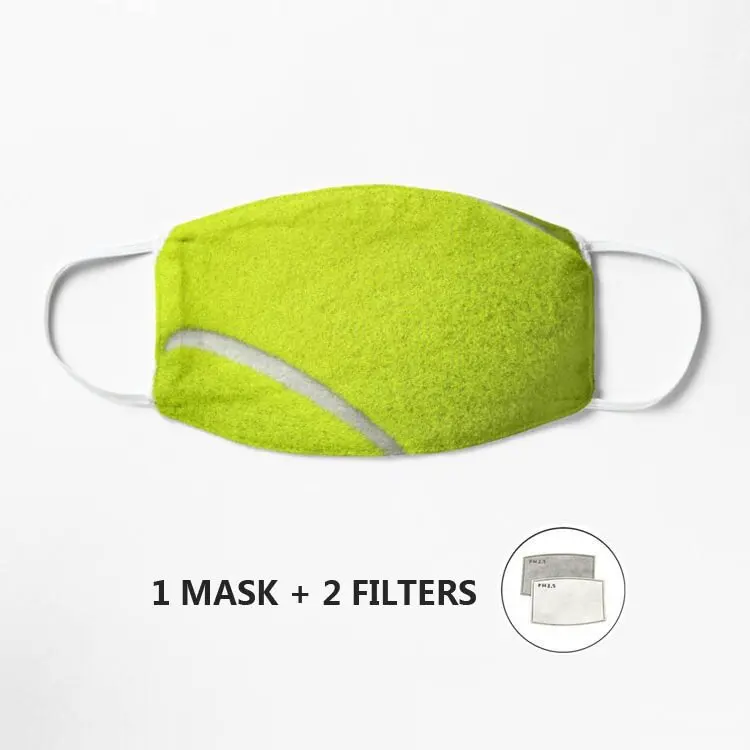 

Tennis Ball Mask. Mask Antibacterial Washable Reusable Mask Protective Comfortable Mascarilla