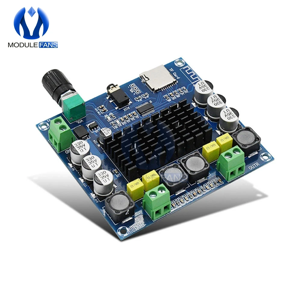 Bluetooth усилитель TDA7498 аудиоплата 2x50 Вт цифровой стерео модуль питания с поддержкой