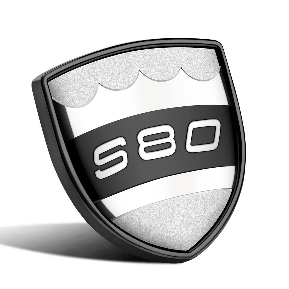 3D Щит металлический знак Стикеры для Volvo C30 XC60 XC90 S40 S60 S80 S90 V40 V60 V90 крыло на спине