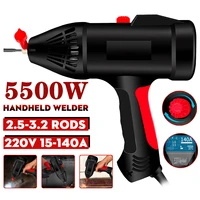 220v 5500w 140a handheld electric arc welding machine automatic digital welder tool current thrust for 214mm welding thickness