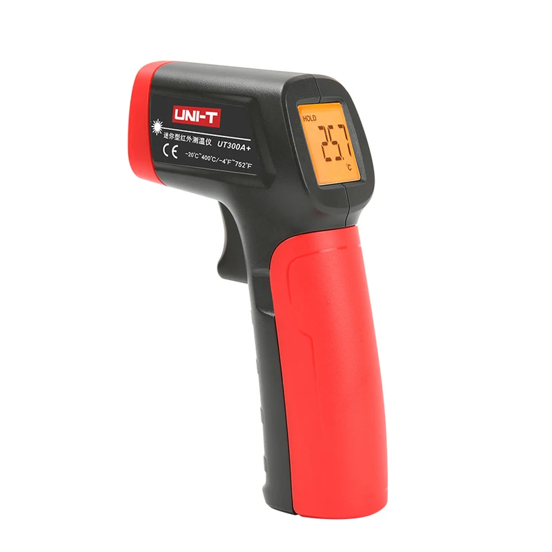 

UNI-T UT300A + digital infrared thermometer laser thermometer non-contact pyrometer LCD temperature measurement tester