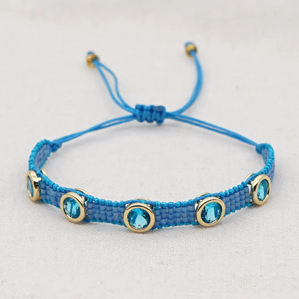 

Go2boho Miyuki Bracelet Women Jewelry 2020 Mexican Fashion Bracelet Luxury Rhinestone Pulseras Femme Jewelery Gift Wholesale