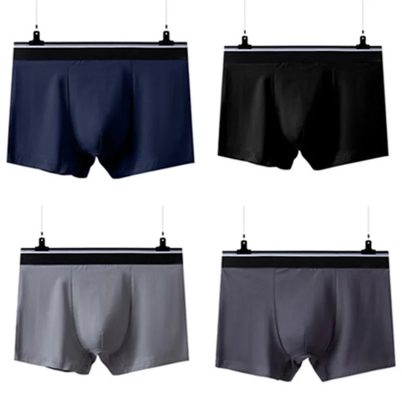 

1pcs/lot Male Panties Cotton Men's Underwear Boxers Breathable Man Boxer ale pure men panties shorts underwear boxer shorts