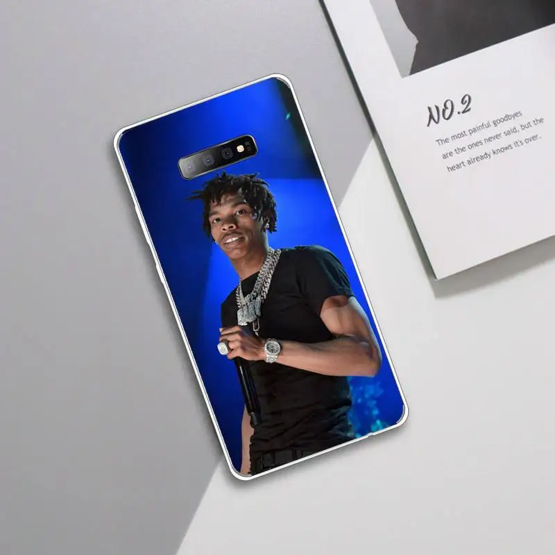 

lil baby American rapper Phone Case Transparent For Samsung Galaxy A 71 21s S note 8 9 10 plus 20 ultra