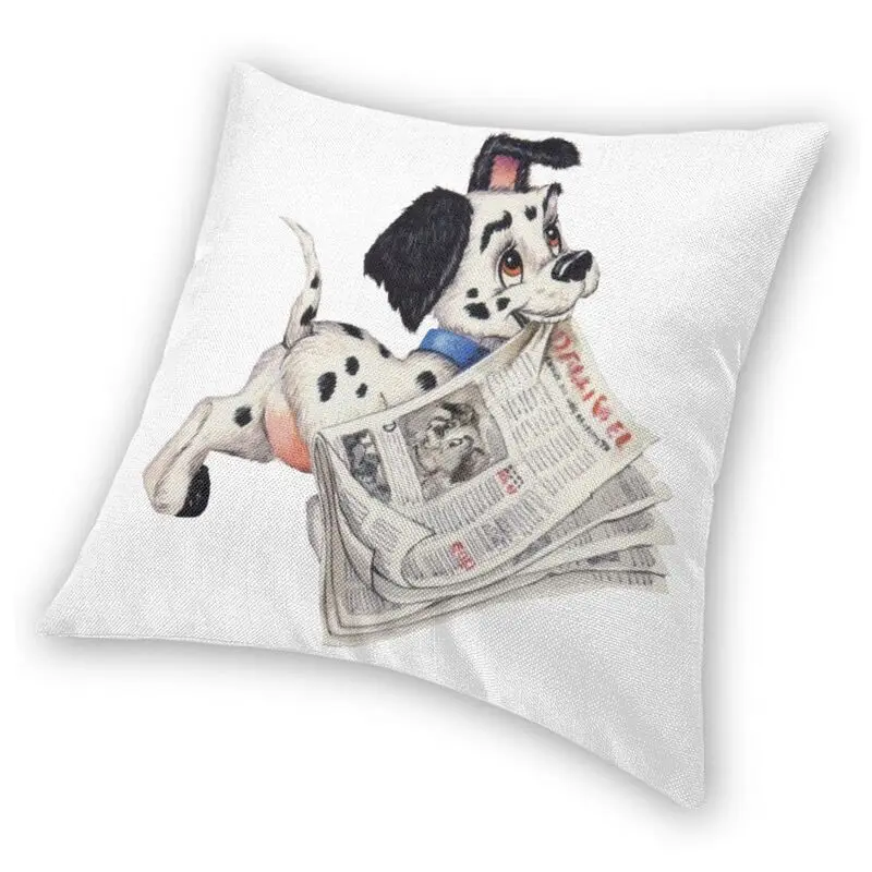 Далматинские наволочки с новым изображением для дивана гостиной Квадратные