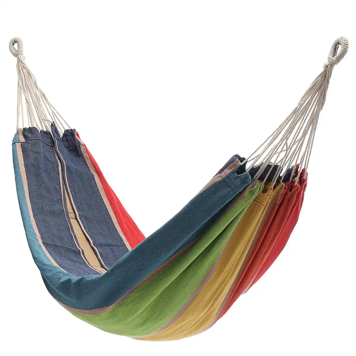 

350kg Hammock Garden Hang Lazy Chair Swinging Indoor Outdoor Furniture Hanging Rope Chair Swing Chair Seat bed Travel Camping