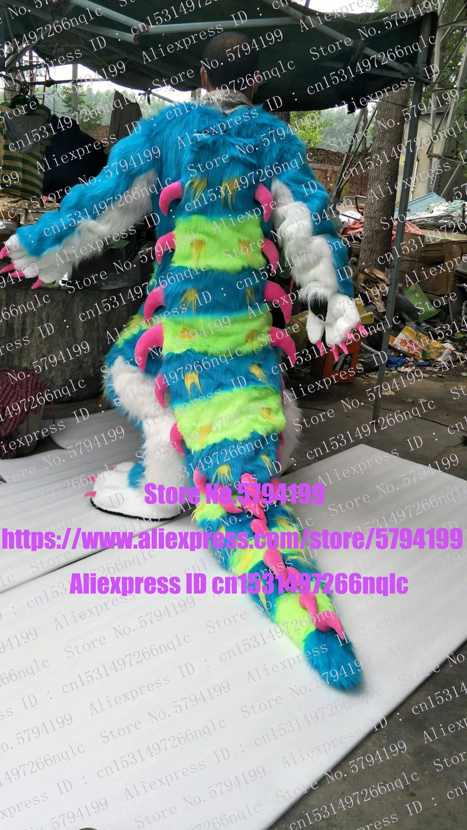 Digitigrade ножки хаски собака лиса волк Fursuit костюм Взрослый мультяшный персонаж