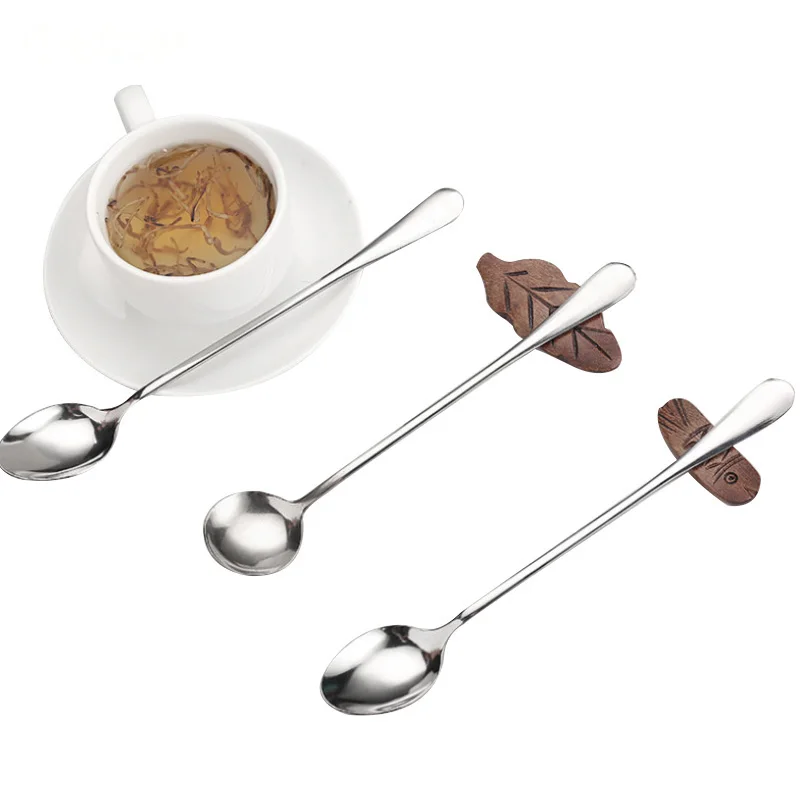 

Long Handle Coffee Spoon Stainless Steel Tea Spoon Ice Cream Spoon for Home Outdoor Picnic Flatware Kitchen Accessories