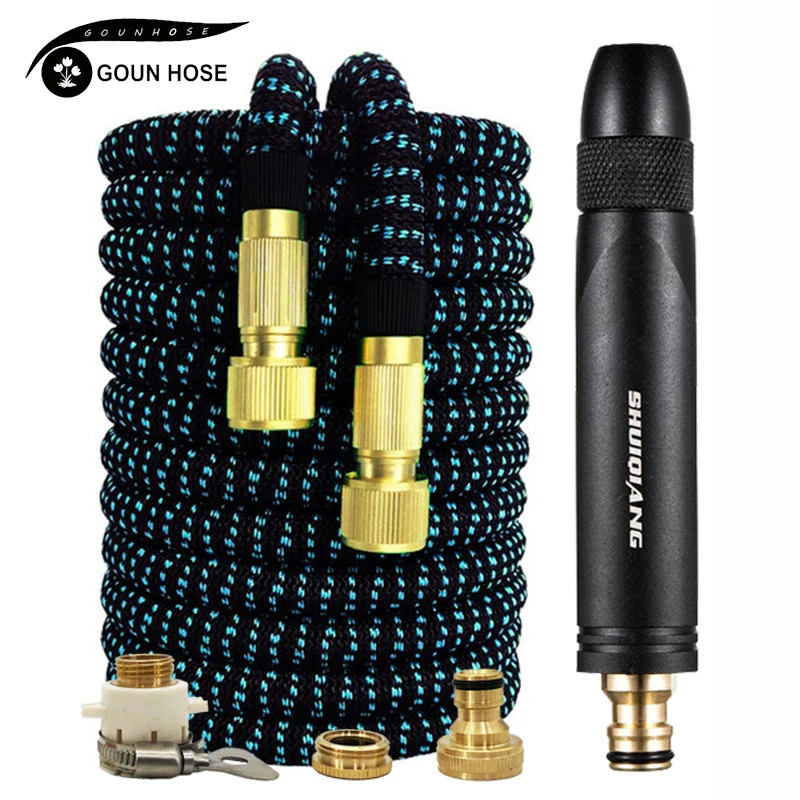 Гибкий магический расширяемый шланг для воды дома и сада пластиковая труба