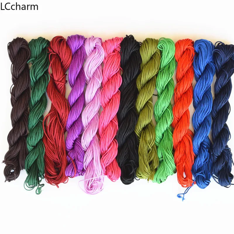 Нейлоновый плетеный шнур с китайским узлом 1 мм|Ювелирная фурнитура и компоненты|