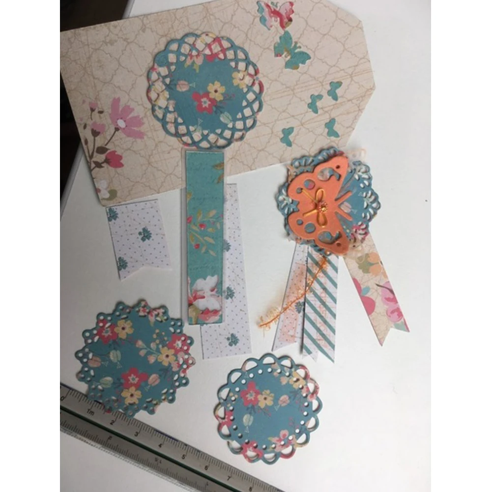 4 шт. режущие штампы для изготовления скрапбукинга поздравительная открытка с