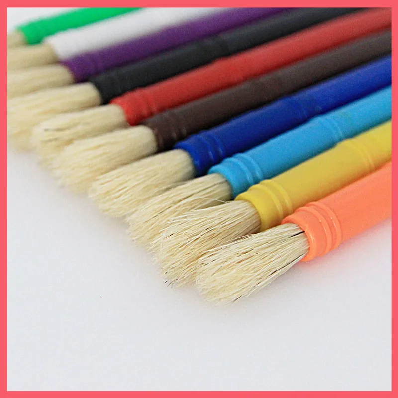 Художественные принадлежности круглая головка щетиной свинки 5 шт./компл.