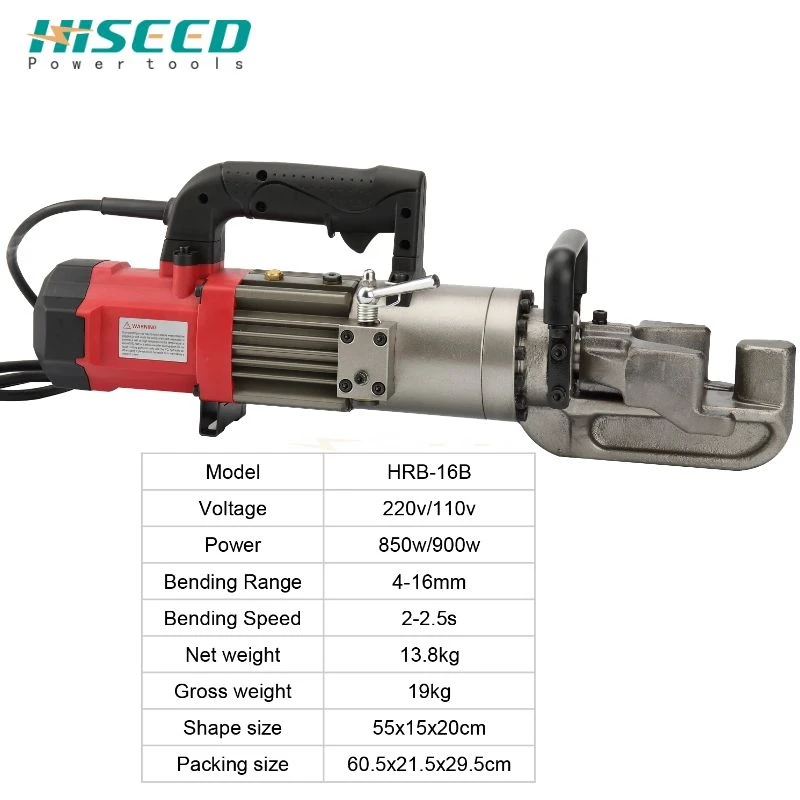 Портативный гибочный станок Электрический ручной для арматуры портативный