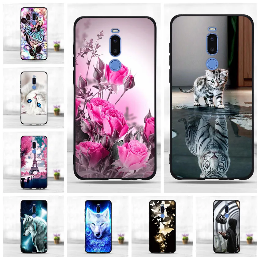 Для Funda Meizu Note 8 чехол для телефона чехол для Meizu Note 9 чехол силиконовый мягкий, роскошный, из ТПУ бампер для Meizu Note 8 9 задняя крышка Капа