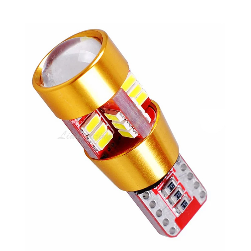 6 шт. T10 W5W Canbus 27SMD парковочные огни сигнальная лампа поворота светодиодный свет