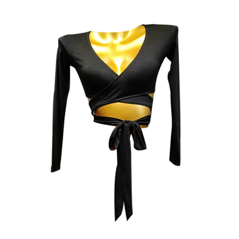 

Женский летний топ со шнуровкой, короткий, черного цвета