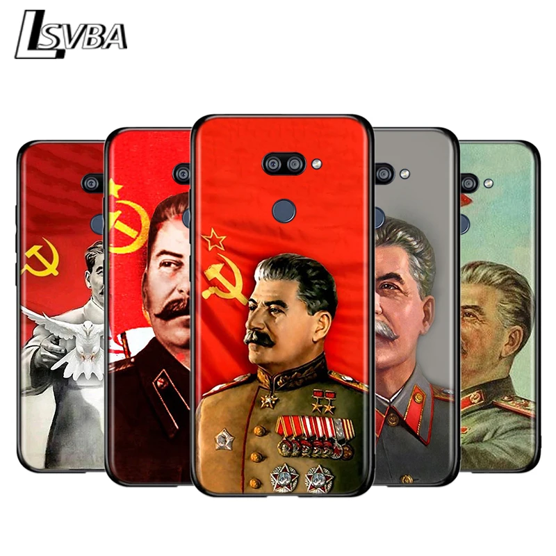 

Soviet Union Leader Stalin For LG K22 K71 K61 K51S K41S K30 K20 K50S K40S Q60 V60 V50 V40 V35 V30 G8 ThinQ Black Phone Case