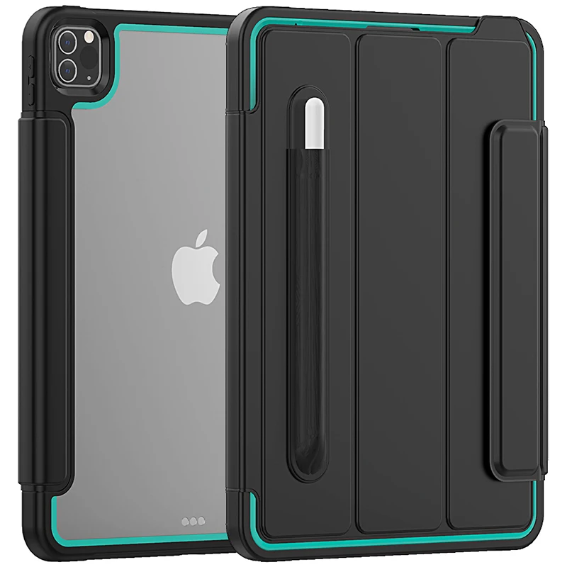 

Ultra Slim Smart Cover for iPad Air 4 Funda Case 10.9 Magnet PU Leather Case with Pencil Slot for iPad Pro 11 202 02018 Case