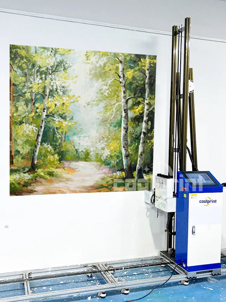Вертикальный принтер для стен