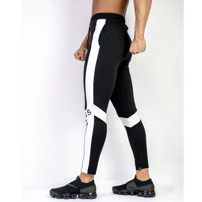 Мужские спортивные штаны для фитнеса 2019 мужские джоггеры тренировочные