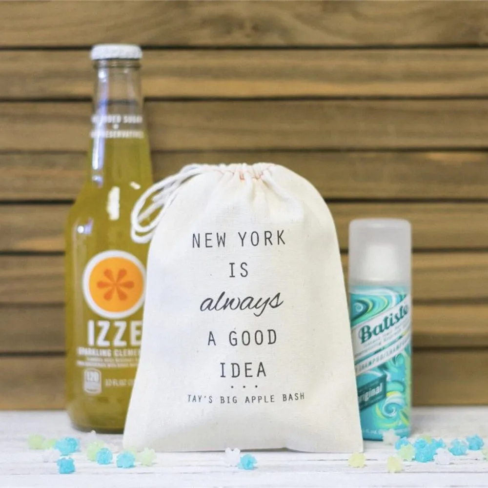 Индивидуализированная сумка для набора девичника из 10 шт. всегда хорошая идея