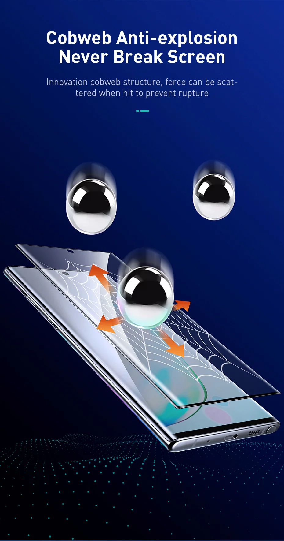 Прозрачная мягкая пленка Baseus, полностью изогнутая пленка, 2 шт, для samsung Galaxy Note10 Note10, анти-Взрывная пленка для экрана, тонкая пленка 0,15 мм
