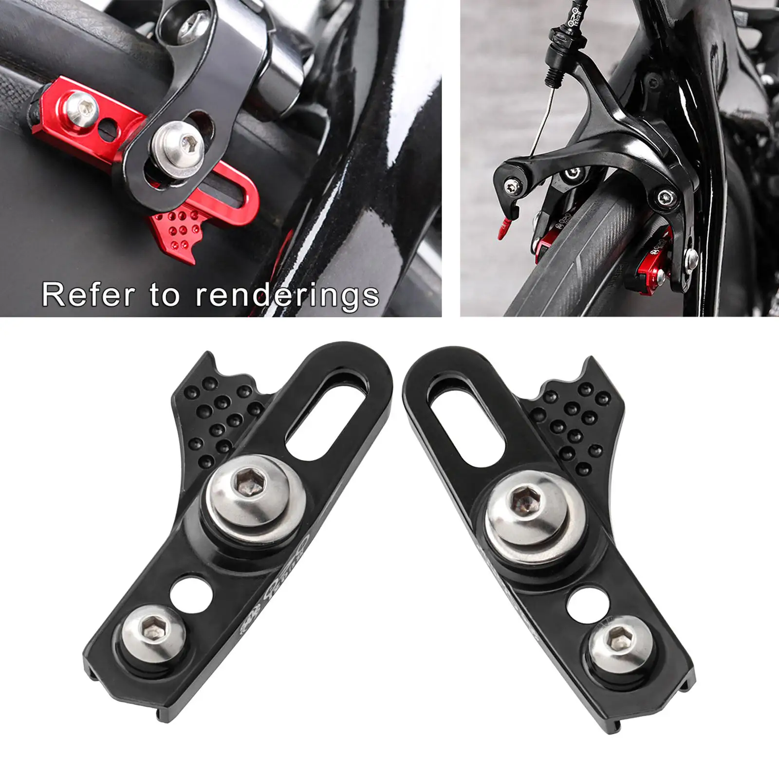 

Bike Brake Blocks Brake Pads Break System for Folding Bicycle Accessories