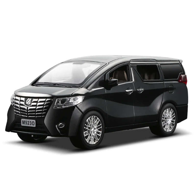 Новинка 1:24 1:32 Toyota Alphard роскошная модель автомобиля в деловом стиле литые