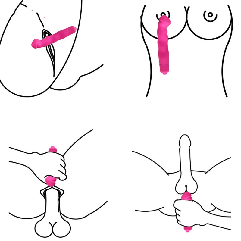 Взрослые 18+ электронные игрушки продукты Веселые мощные G-spot Мини AV палка силиконовые женские секс-игрушки для женщин водонепроницаемые игрушки игры для домашних животных