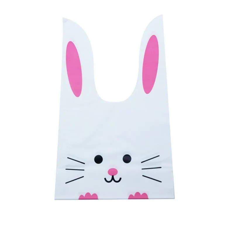 

Пластиковые пакеты для печенья Partism с зайчими ушками, 10 шт