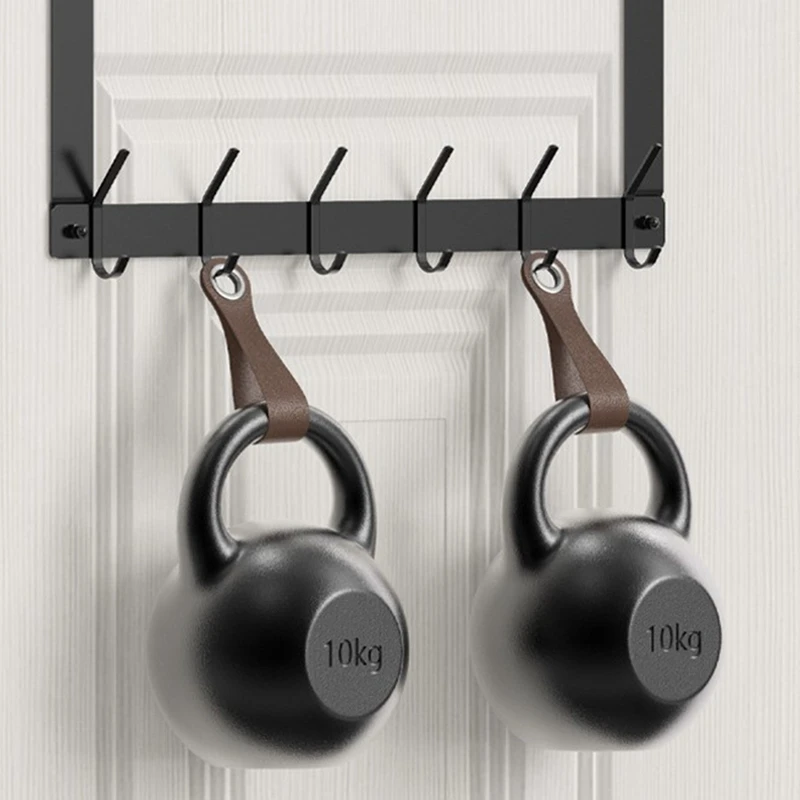 

Stainless Steel Door Hanger Holder for Coat Robe Hat Clothes Towels Hanging,Bathroom Organizer Towel Rack