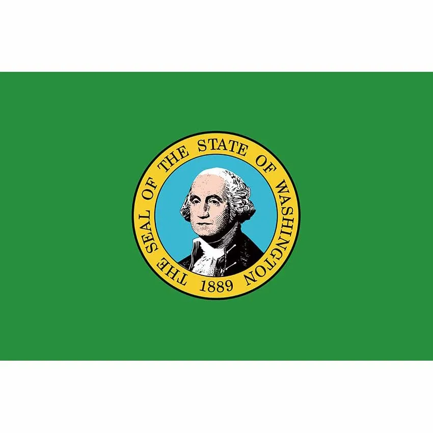 

Флаг Штата Вашингтон США, флаги из полиэстера, баннер с цифровой печатью