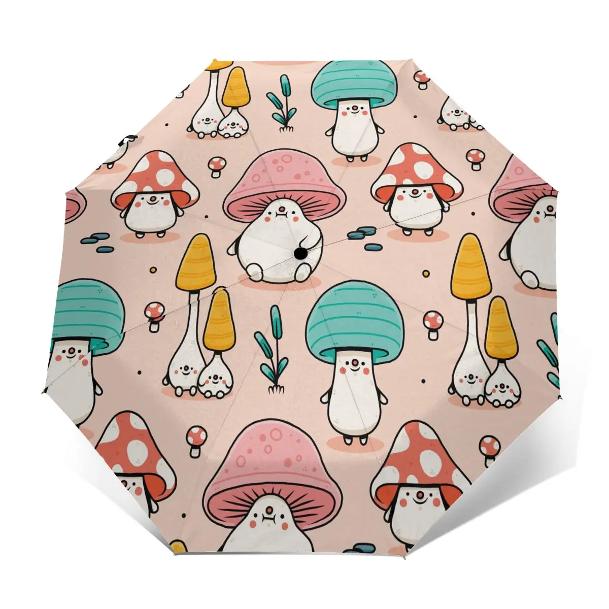 Зонт Автоматический с защитой от ветра очаровательный складной зонтик для