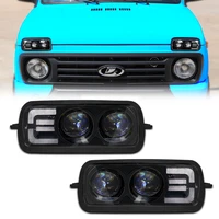 2020 for lada niva 4x4 1995 led drl lights with running turn signal function accessories car styling led turning lamp