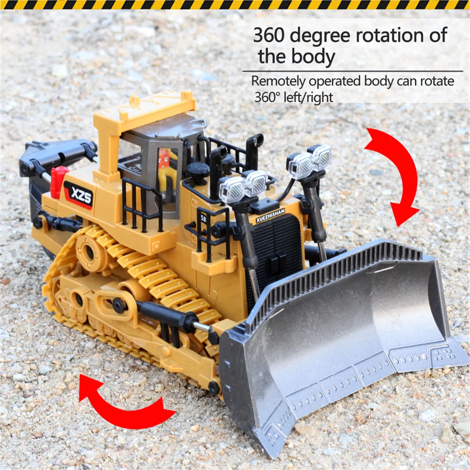 

Rc Excavator Remote Control Bulldozer 1:24 Children's Toy Construction Vehicl Alloy Plastic Rc Car Forklift Heavy Excavator Toys