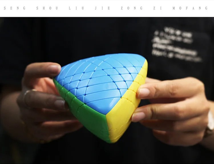 ShengShou Скорость 6x6 рисовый магический куб без наклеек головоломки 3D Cubo Magico