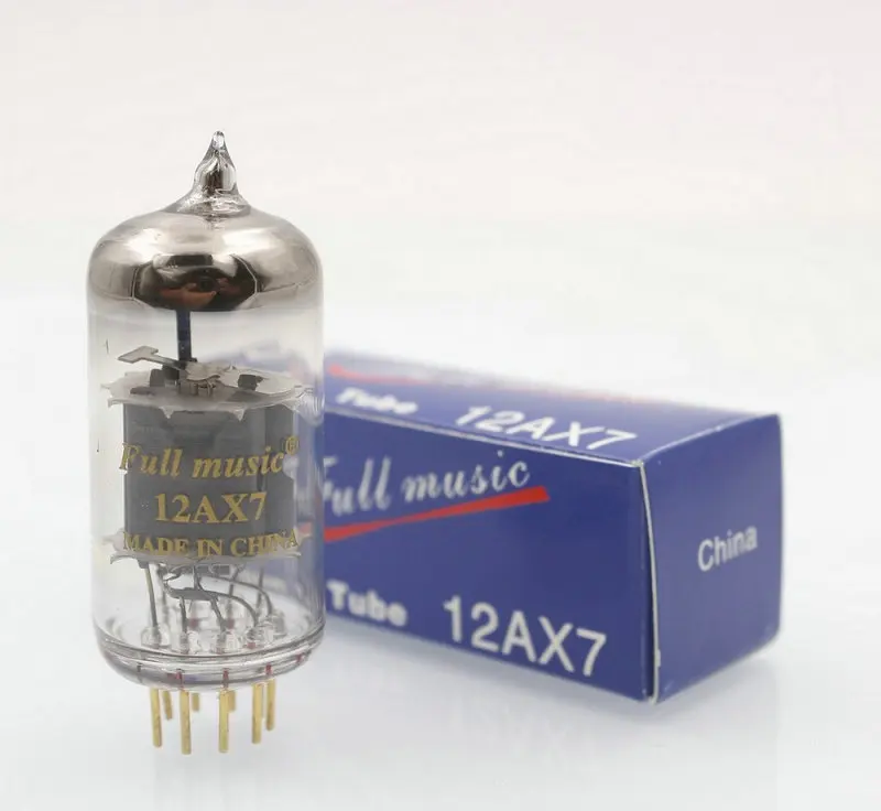 

T-045 TJ Fullmusic 12AX7 ECC83 вакуумные трубки электронная трубка для винтажного Hifi Аудио ламповый усилитель для гитары Предварительный усилитель науш...