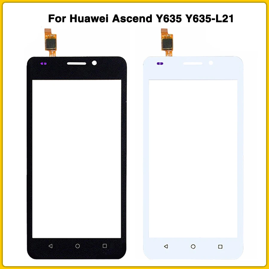 Новый сенсорный экран Y635 для Huawei Ascend L21 5 0 Сенсорная панель дигитайзер Датчик