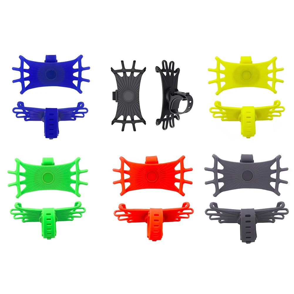 

Motorcycle Bicycle Mobile Phone Holder Silicone Bike Handlebar Stand Mount Bracket Bike Mount Phone Holder