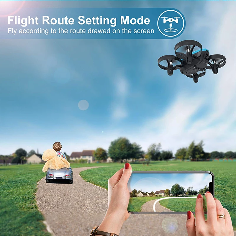 Potensic A20W 2 4G WiFi FPV телефон приложение управление мини Дрон с камерой дистанционное