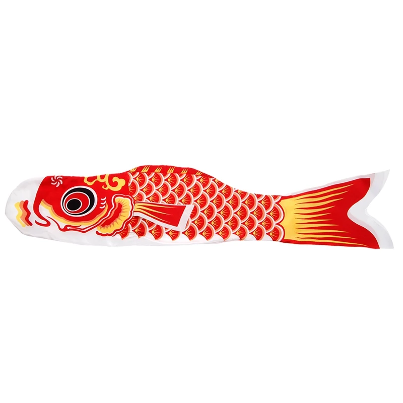 

55 см Koi Nobori Carp Wind Socks Koinobori яркий флаг рыбы Подвесной Настенный декор