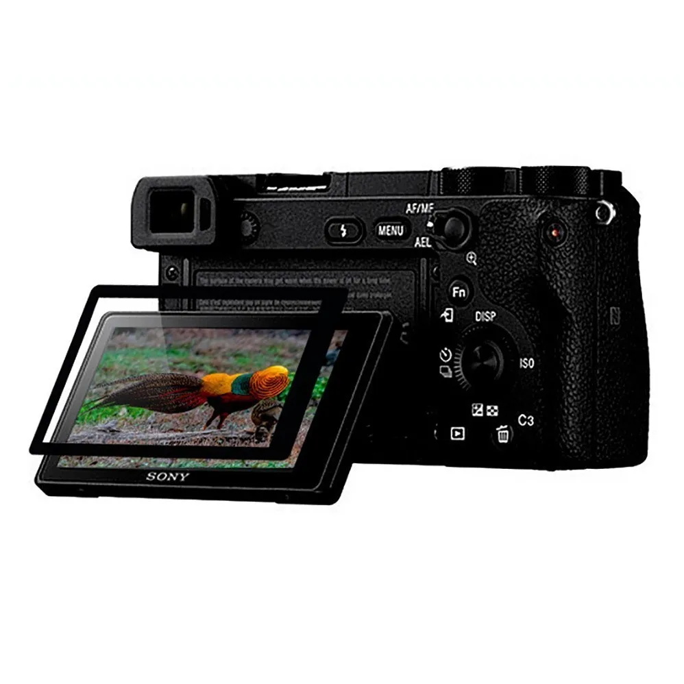 0,3 мм 2.5D 9H полное покрытие черное Закаленное стекло-экран протектор для sony Alpha a5100 цифровой камеры ЖК-пленка