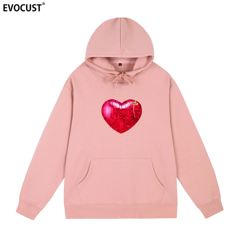 

Golf Wang Tyler The Creator heart Harajuku Rapper Hip Hop Flower Le Fleur Hoodies Sweatshirts men women unisex Cotton