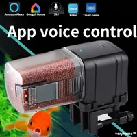 automatic aquarium fish tank feeder timingwifi wireless smart phone remote control fish tank distributor